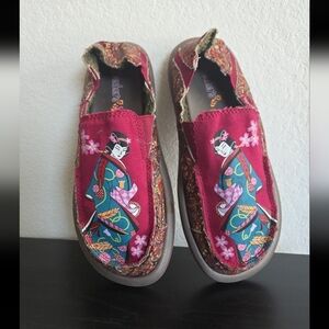 Sketchers cali flats Japanese Geisha